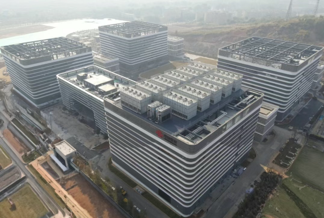 中国联通粤港澳大湾区枢纽(韶关)智算中心1号楼