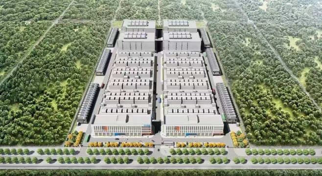 B区项目鸟瞰图